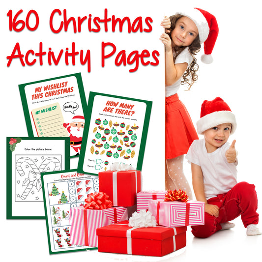 Downloadable Printable Christmas Activity for Kids