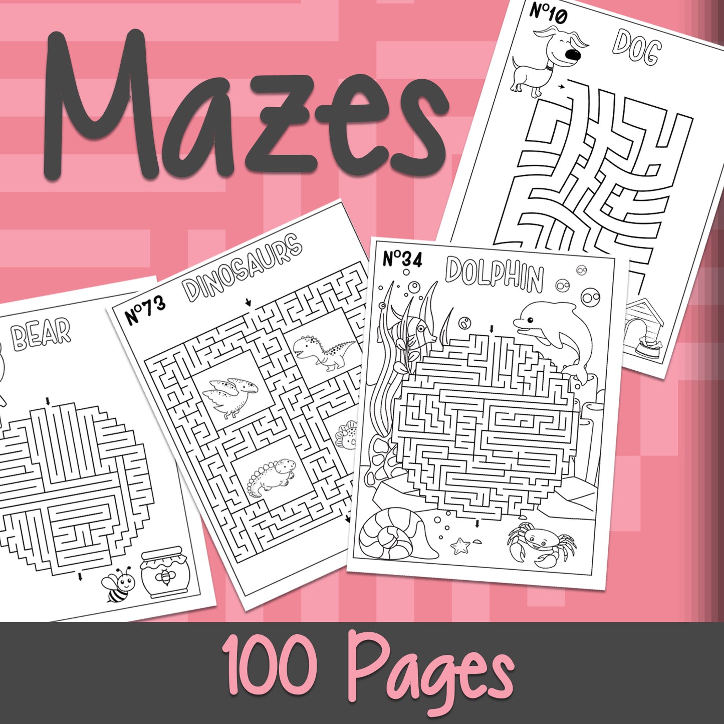 Downloadable Mazes Pages for Kids