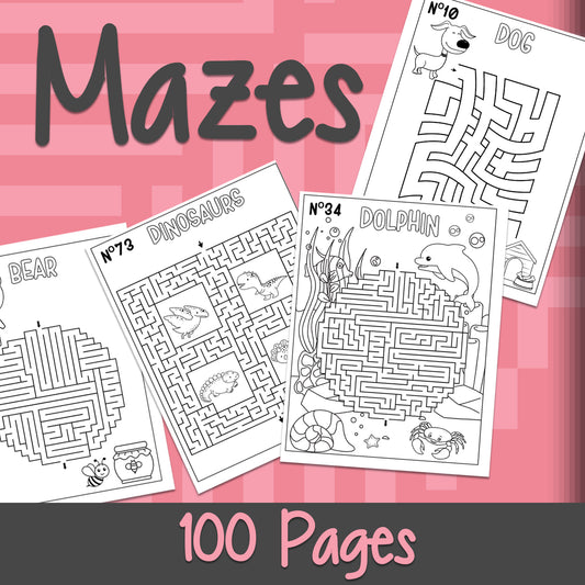 Downloadable Mazes Pages for Kids