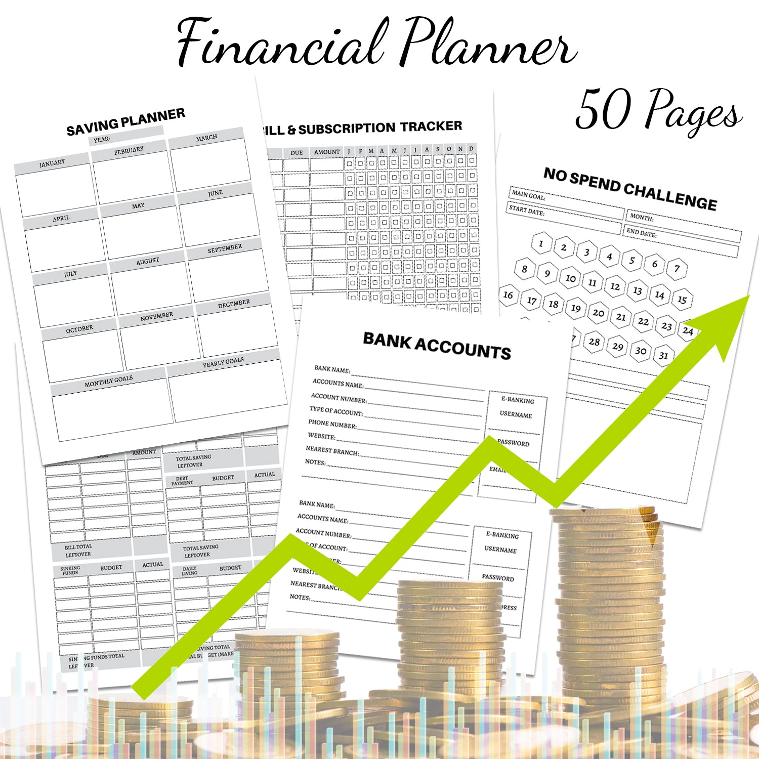 Downloadable Printable Financial Planner